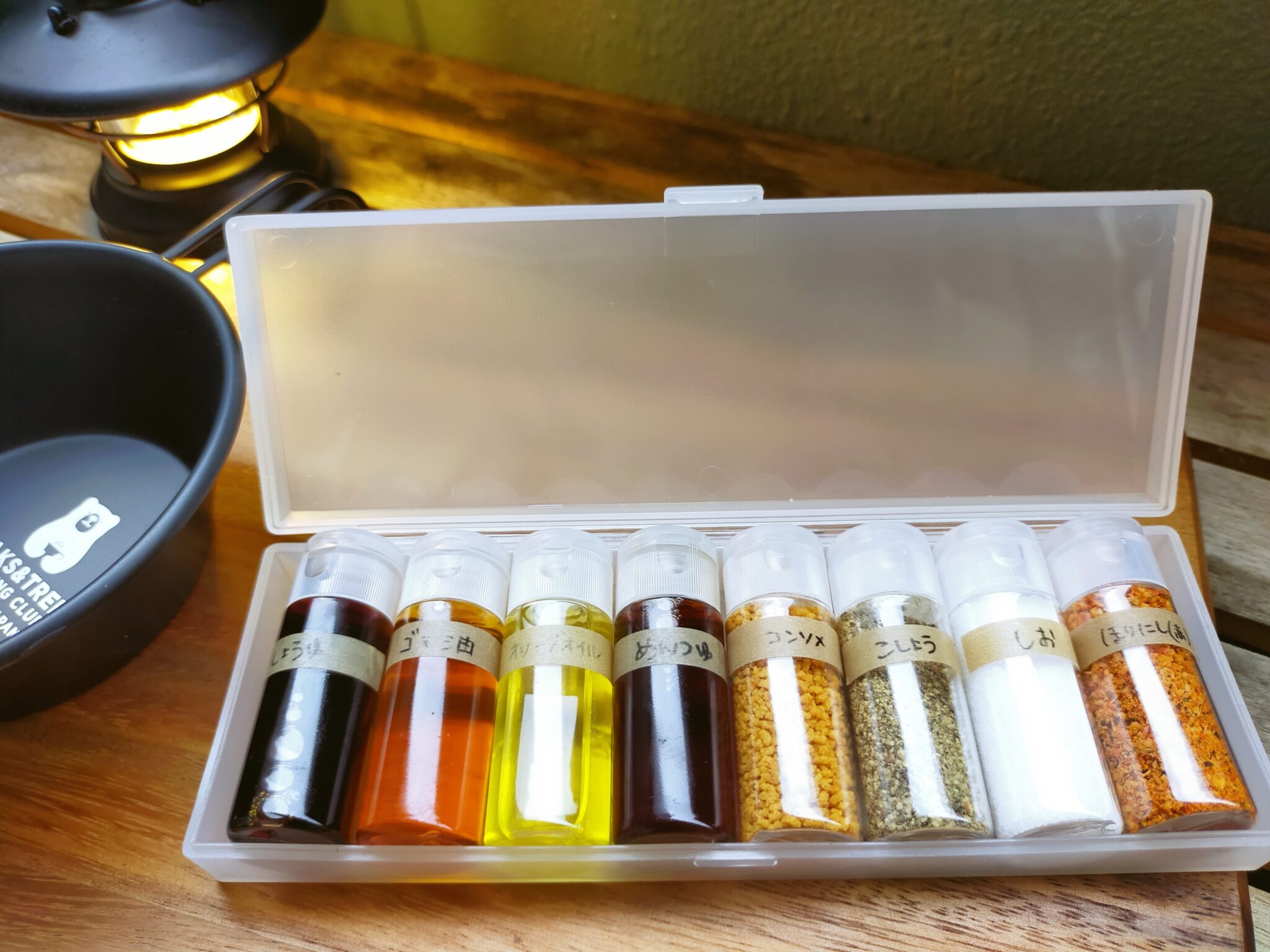 総額730円！無印良品でつくるソロキャンプ用調味料入れ【手順を丁寧に解説】 がるきゃんぷ