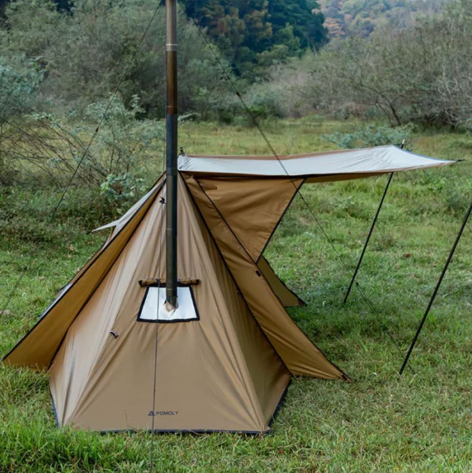 テントの中で薪ストーブが使える！煙突穴付きソロキャンプ用テント５選 